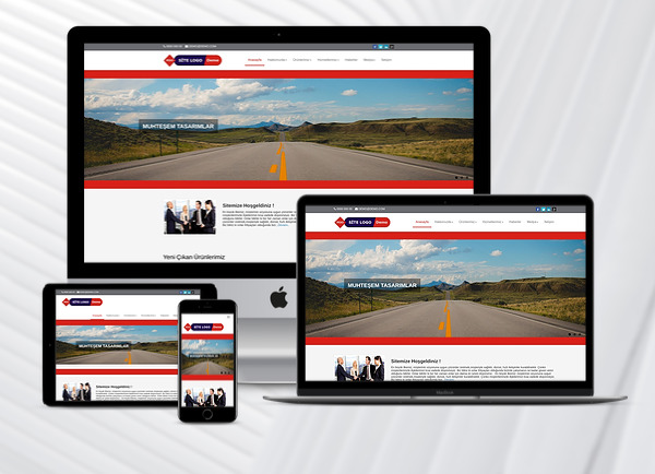 Kurumsal Firma Sitesi Hazır Web Paketi flexible