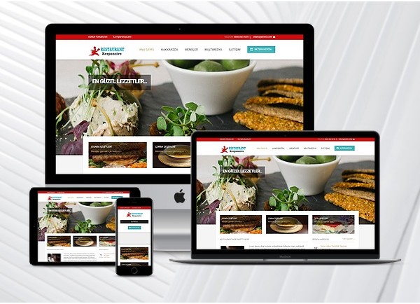 Restoran Web Sitesi Hazır Web Paketi meat