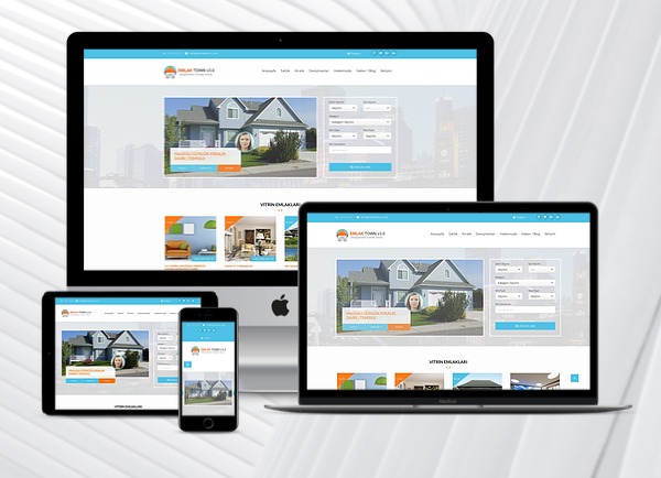 Gayrimenkul Web Sitesi Emlak İnternet Sitesi Hazır Web Paketi Teknovadi Forsale