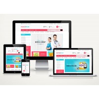 Medikal Ürün Online Satış Sitesi E Ticaret Hazır web Paket health