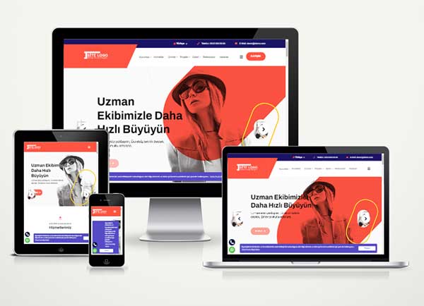 Kurumsal Web Sitesi Hazır Web Paket Teknovadi