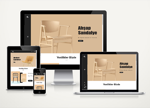 Mobilya Mağazası Sitesi Dekoratif Mobilya E Ticaret Hazır Web Paket cupboard