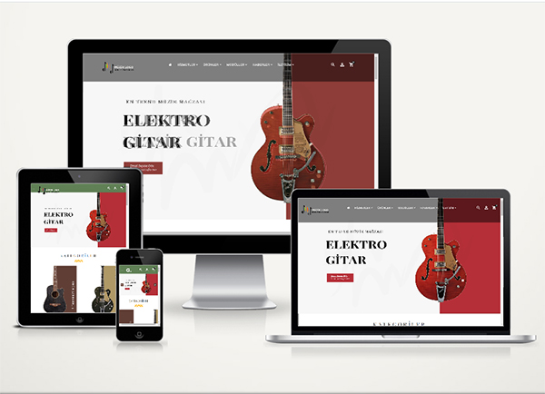 Müzik Aletleri Enstrüman Online Satış Sitesi E Ticaret Hazır Web Paket violin