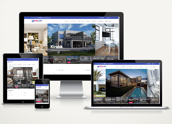 Gayrimenkul Web Sitesi Emlak İnternet Sitesi Hazır Web Paketi Teknovadi Plot